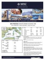 PLAVBA : Stredozemne more, jun 2016, akcia 50% 2.os.